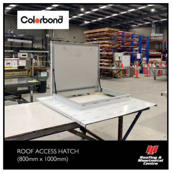 Roof Access Hatch - Colorbond