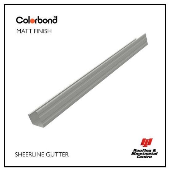 Sheerline Gutter Colorbond Matt