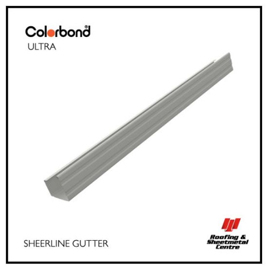 Sheerline Gutter Colorbond Ultra