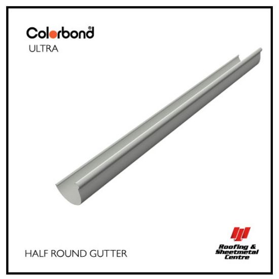 Half Round Gutter COLORBOND ULTRA